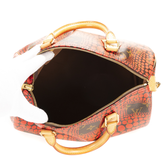 Louis Vuitton Ltd. Ed. Yayoi Kusama Infinity Dots Speedy 30 - Picture 7 of 9